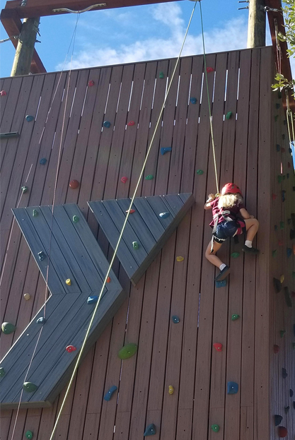 climbing wall