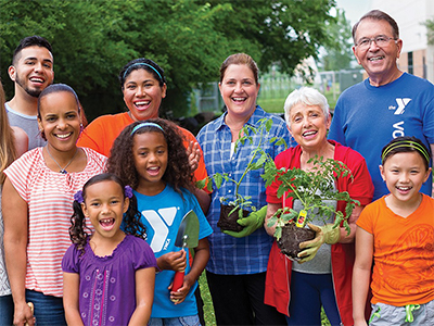 Group photo of YMCA members