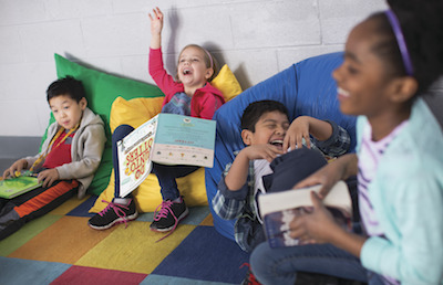 Photo of children at a child care facility