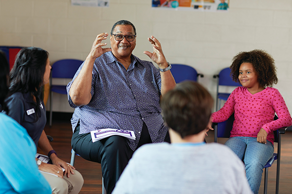 Photo of a group meeting