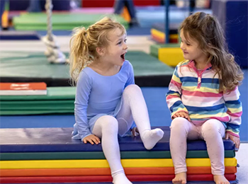 girls playing