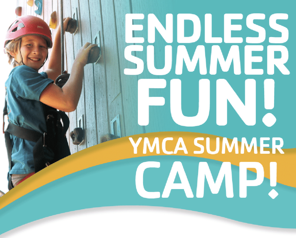 endless summer fun with boy on climbing wall