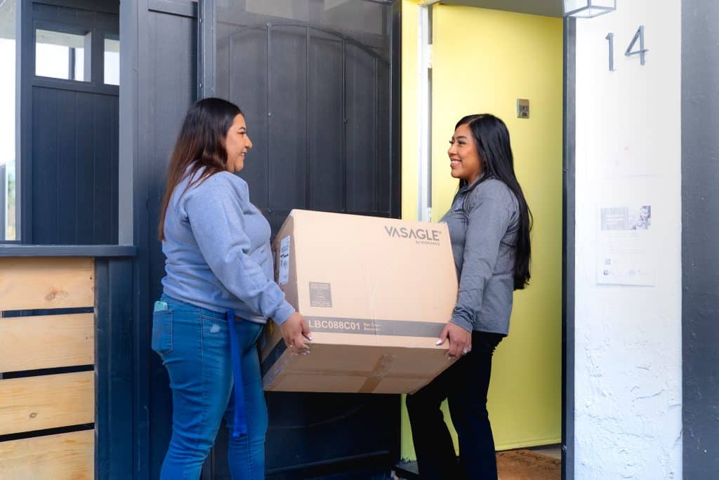 moving someone in
